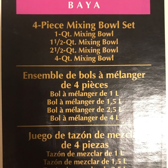 Vintage NWB Pyrex Cranberry Mixing Bowls - Picture 16 of 16